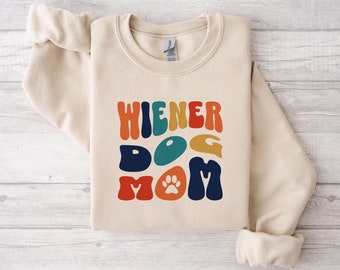Dachshund Mom Sweatshirt – Cozy Doxie Lover Crewneck