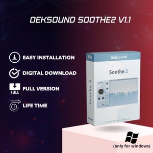 Oeksound Soothe 2 VST Plugin (Windows) Instant Delivery