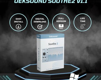 Oeksound Soothe 2 VST Plugin (Windows) Consegna immediata (quantità limitata)