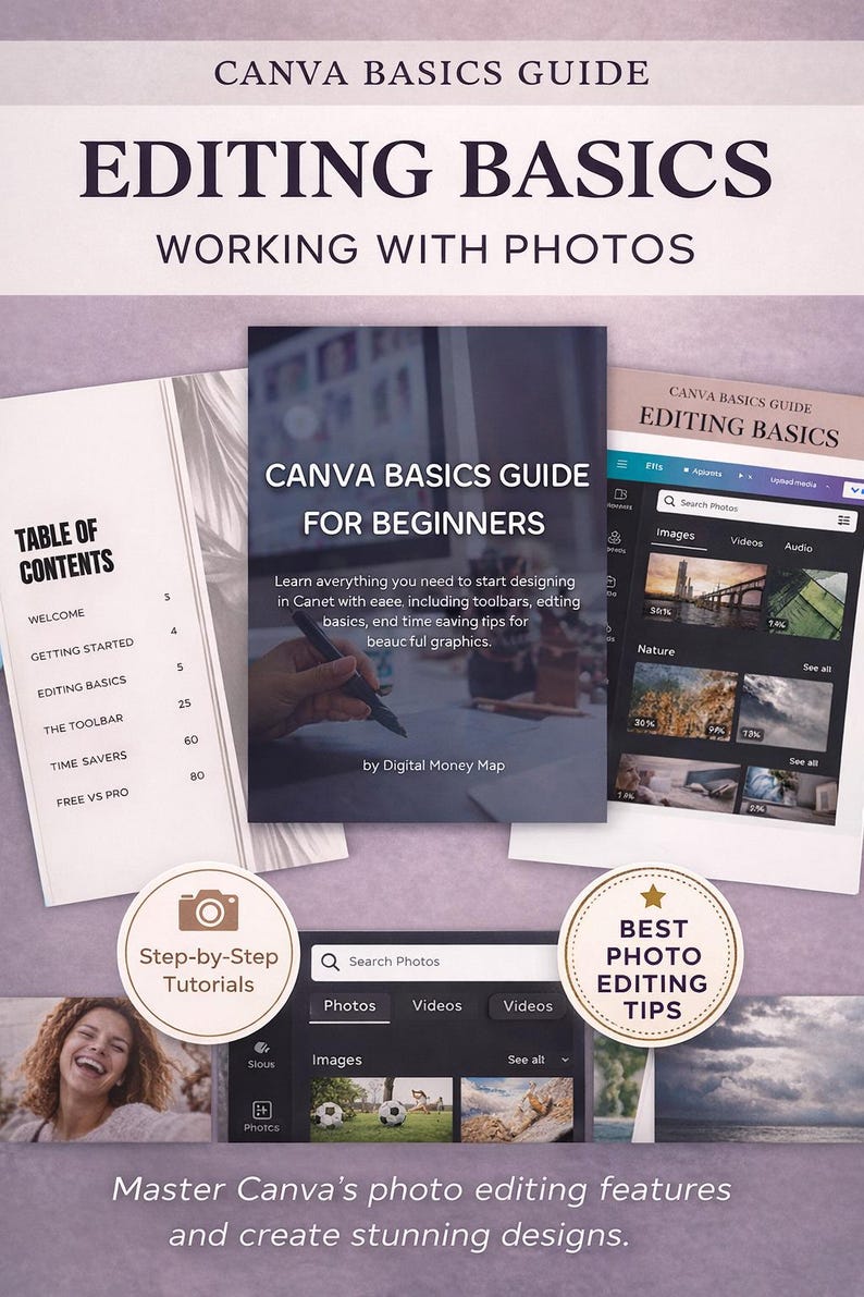 Canva Tutorial for Beginners | Canva Editing Guide | Social Media ...