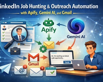 Linkedin Job Application Automation | N8n Workflow With Apify, Gemini ...