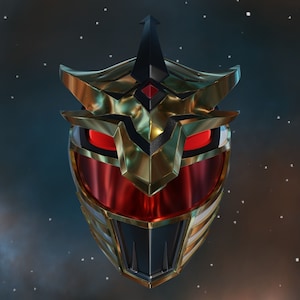 Lord Drakkon Power Rangers Helmet (STL)