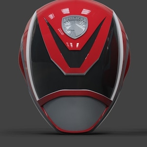 Power Rangers SPD Red Ranger Helmet STL