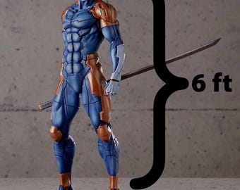 Life-sized Gray Fox Statue - Etsy