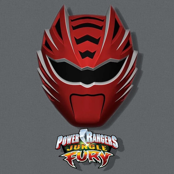 パワーレンジャー ジャングルフューリー レッドレンジャーヘルメット