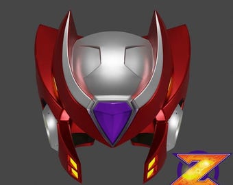 Mega Man Zero Helmet (STL)