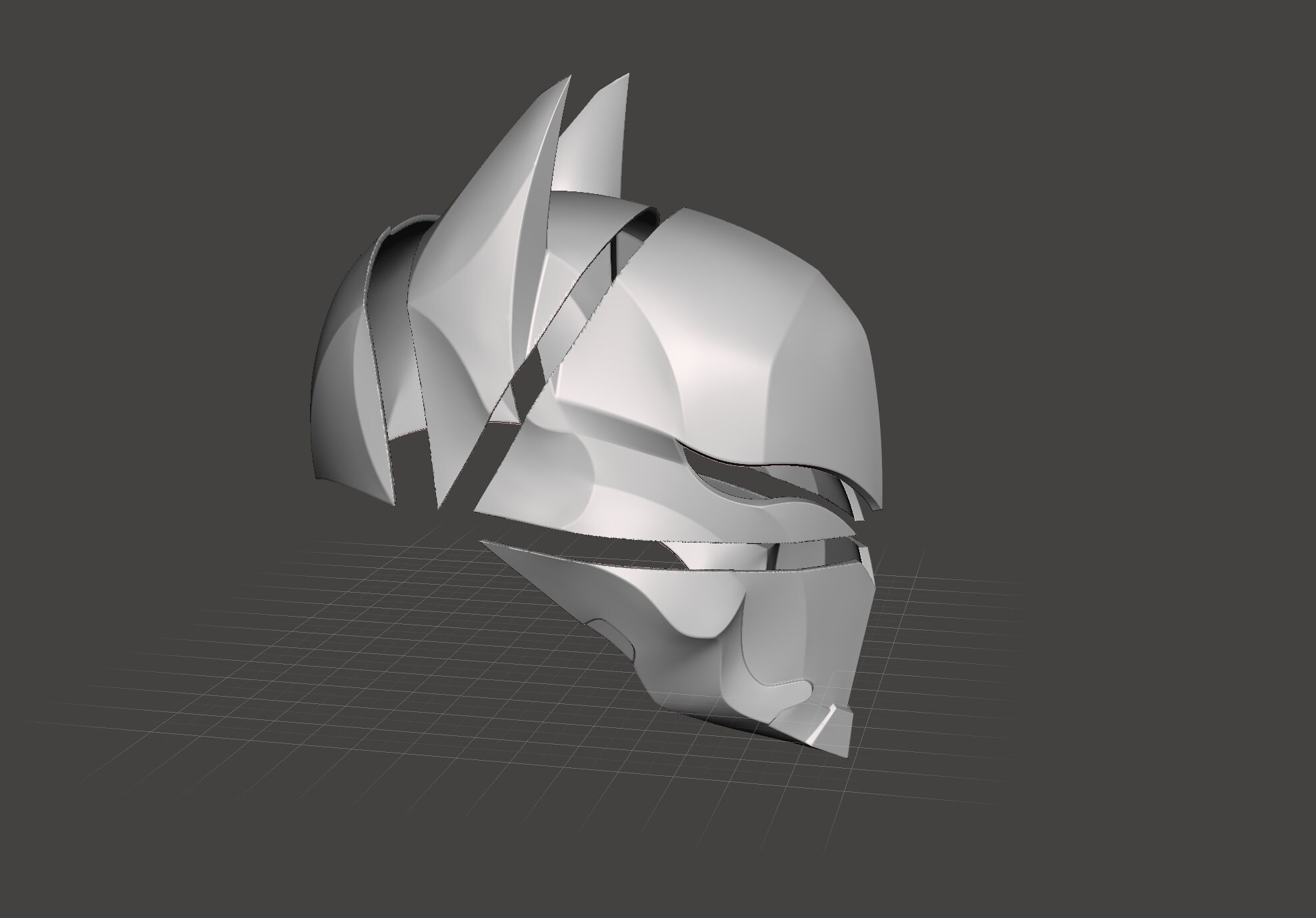 Azrael Hellbat Helmet - Etsy