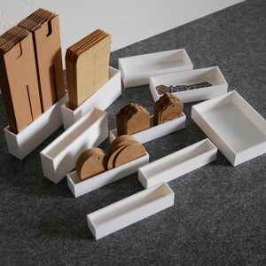Individuelle Sortierkästen / Sortierbox / Custom Organizer / Kisten nach Maß - Wir fertigen deine passenden Sortierkisten an!