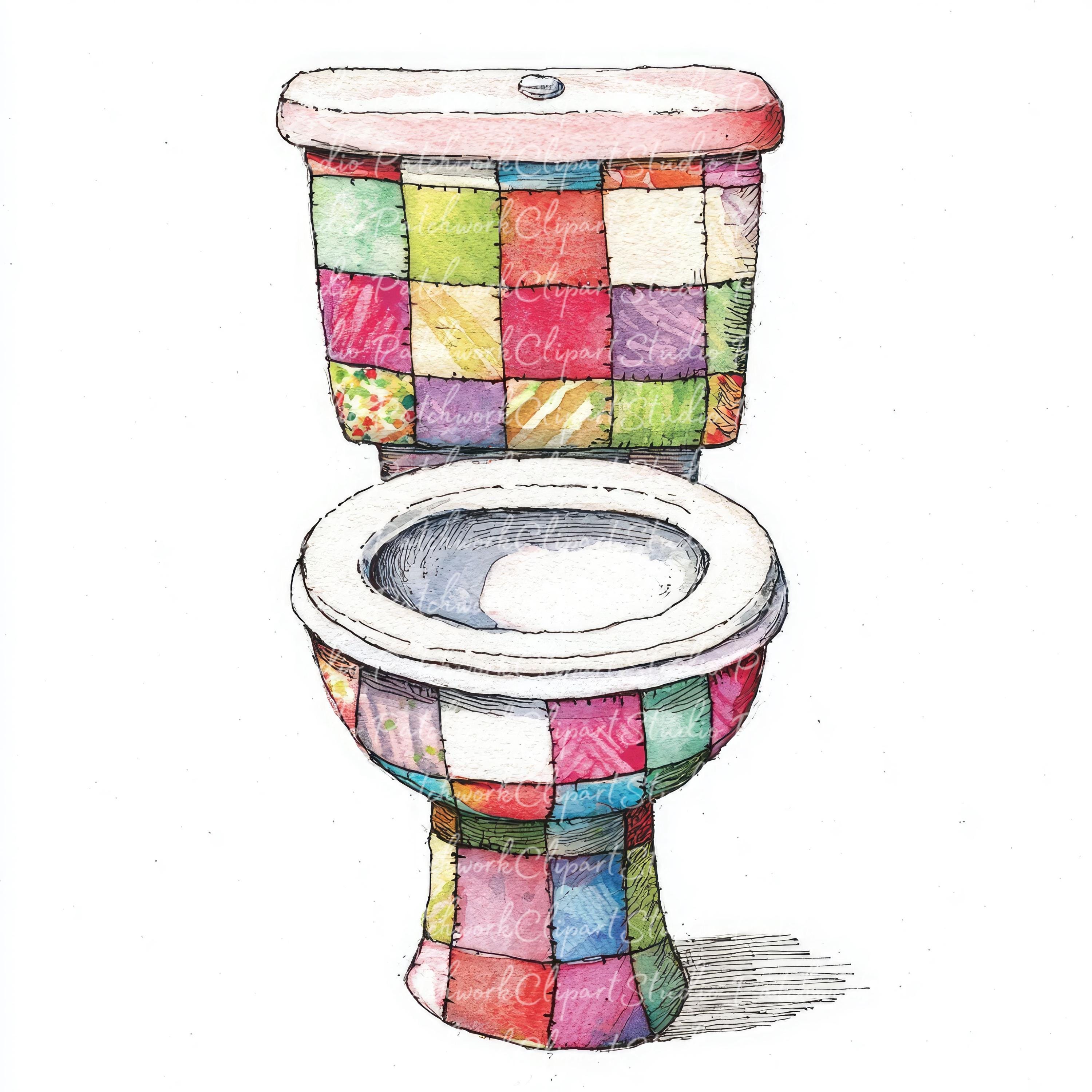 Toilet Seat Clipart - Etsy, image size:3000x3000