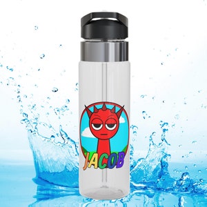 Sprunki Water Bottle, Choose a Character, Kids Water Bottle with Name, Gift for Children BPA Free Reusable Bottle, Personalized Sprunki Gift