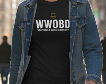 Olivia Benson T Shirt, Law and Order SVU Fan Gift, Crime Show Fan Tee, Detective Badge Shirt, Strong Woman Quote Top, Pop Culture Gift