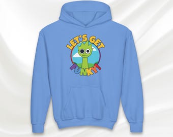 Personalized Sprunki Kids Hoodie, Custom Youth Pullover Sweatshirt, Pick Your Favorite Sprunki Character, Fun Graphic Hoodie