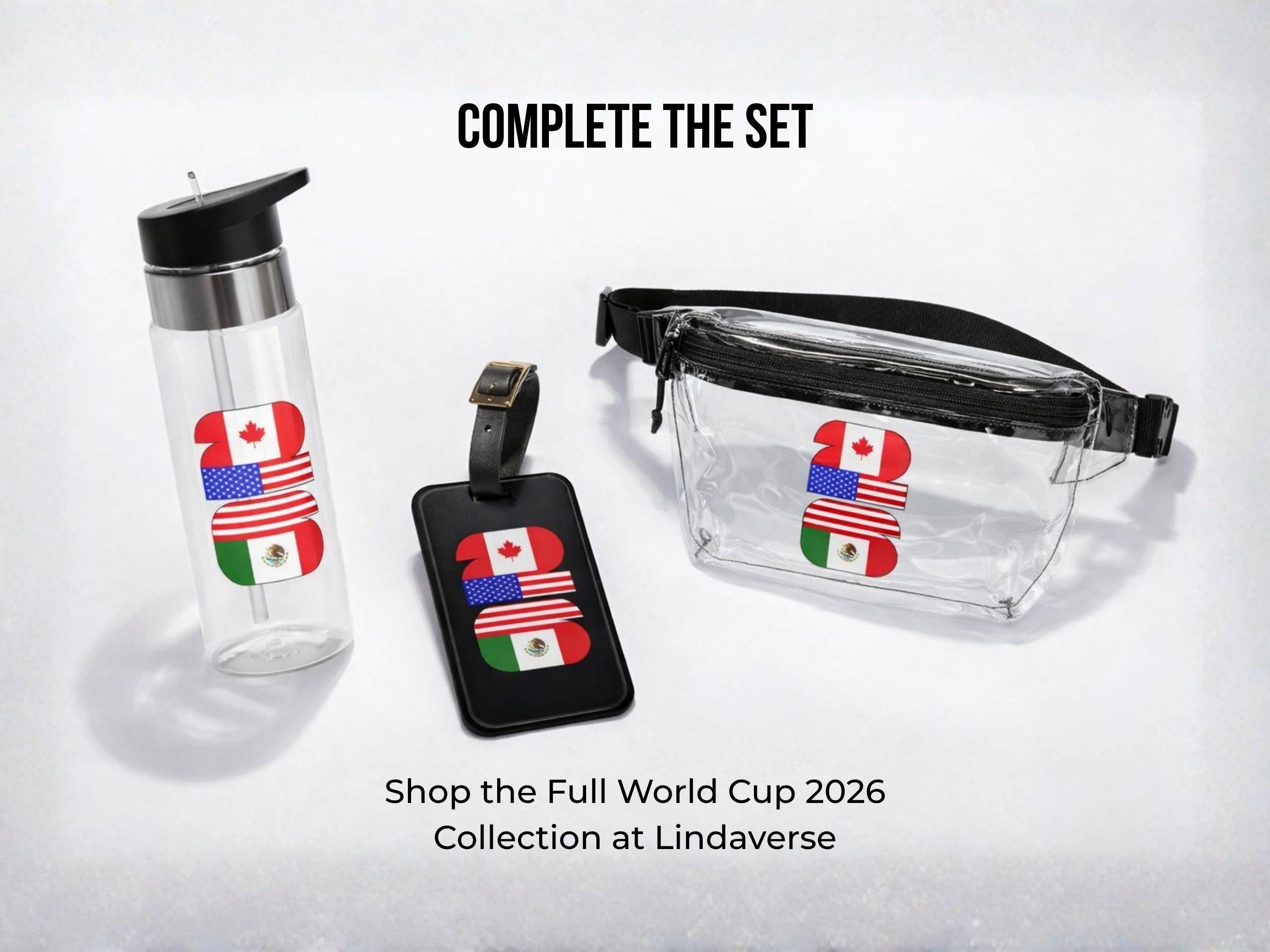 World Cup 2026 Passport Cover, Soccer Fan Travel Gift, RFID