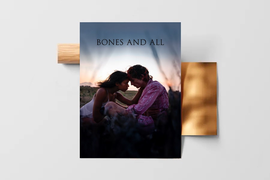 Bones and All Movie Poster- Room Decor Wall Art