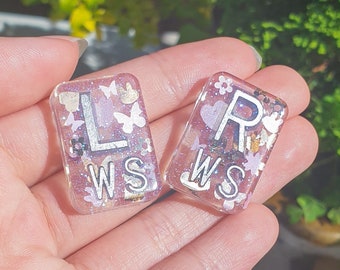 Pink & Gold X-ray Markers with Holographic Glitter