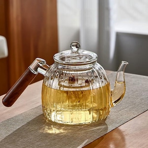 Tekanna i högtemperaturglas | Teinfuser, teseparator för blommor
