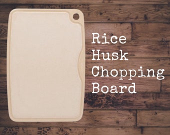 Eco-Friendly Chopping Boards  | Made from Rice Husk | Biodegradable | Cutting Board | Plastic-Free | Kitchen Board | HusksGreen