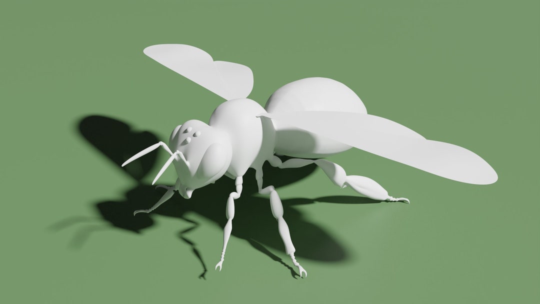 STL Honey Bee 3D Print Digital File Download - Etsy