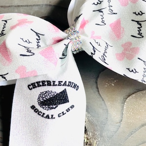Cheer Social Club Cheer Bow | Cheer Bow | Cheer Gifts | Cheerleader Bows
