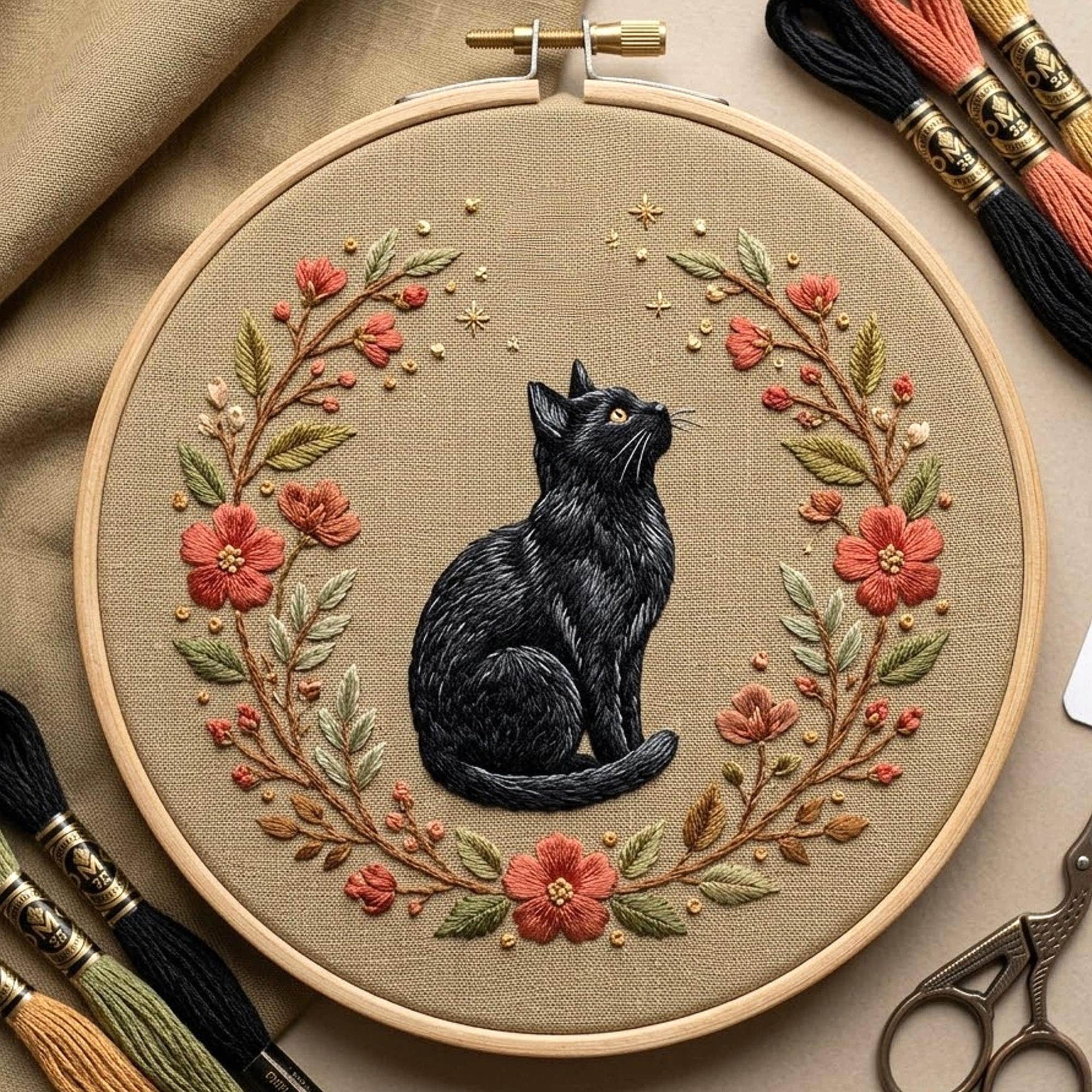 黒猫3点おまとめリース，スワッグ 黒猫のリース - Etsy 日本