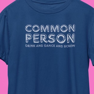 Pulp Homage Common People T-Shirt T-shirt / Funny UK Indie Rock Music T-Shirt / Different Class Jarvis Cocker Tee / Sheffield Music Tee