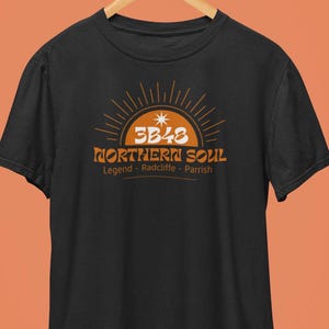 3B48 Northern Soul T-shirt | Radcliffe Parrish Legend Wigan Casino Shirt / Mod Soul Shirt & Gift Idea