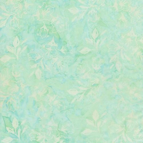 Timeless Treasures Tonga-B2994 MINT Bellflowers Batik