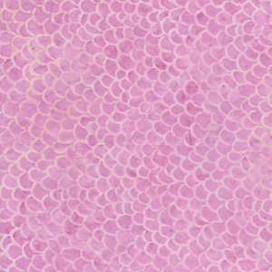 Timeless Treasures TONGA-B2514  PINK Fish Scales Batik
