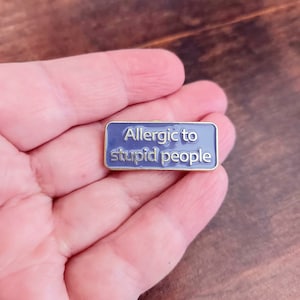 Invisible Disability Pin: Brass Lapel Badge image 6