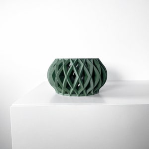 Elson Orchid Planter: Geometric Design with Drainage for Healthy Plants and Aeration
