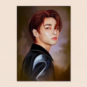 I.N von Stray Kids Art Print - Poster - Jeongin - SKZ - Druck - K-Pop Art Print - Jeong In Art