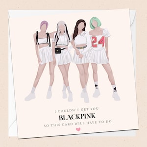 Blackpink Birthday Card - 'happy Birth-ddu-du-ddu-du-day