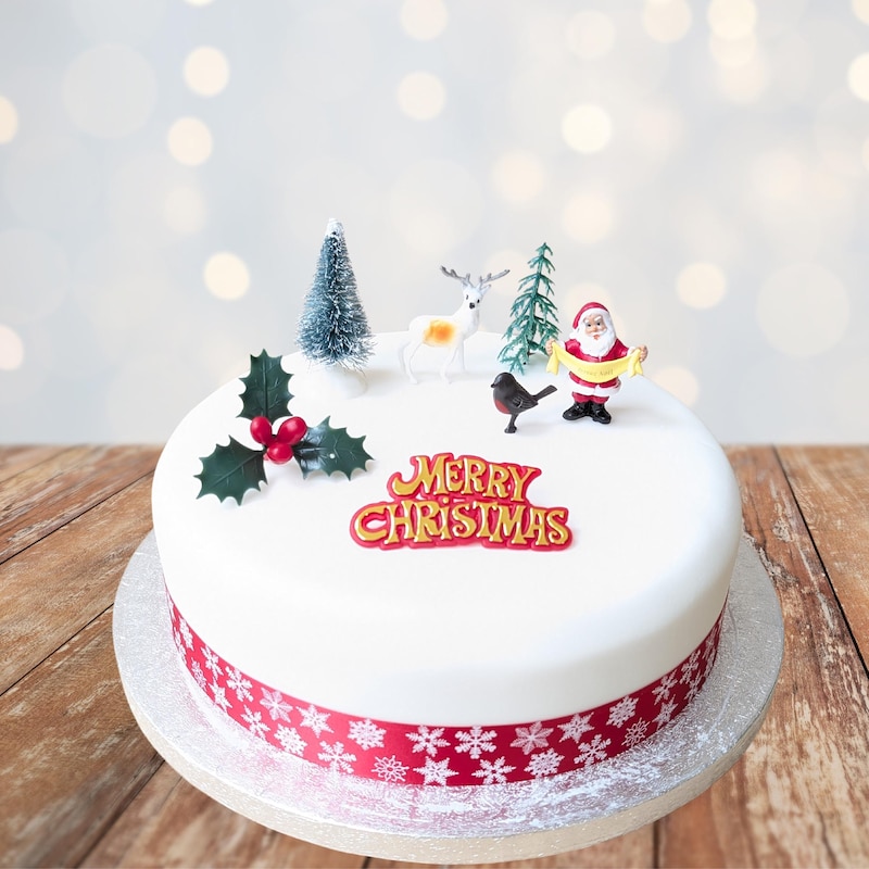 Christmas Cake Decorations Vintage - Etsy UK