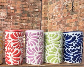 More colors! Mexican Tequila shot glass - Talavera Ceramic - Bachelorette shot glass, Hen Shot Glasses, Bridesmaid gifts, wedding favors