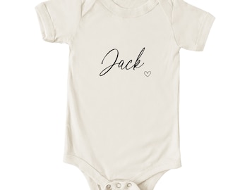 Custom Announcement Baby Onesie®, Personalized Baby Onesie®, Custom Name Onesie®