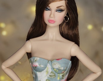 PDF Digital Pattern Corset for Poppy Parker, Integrity Toys, with instruction