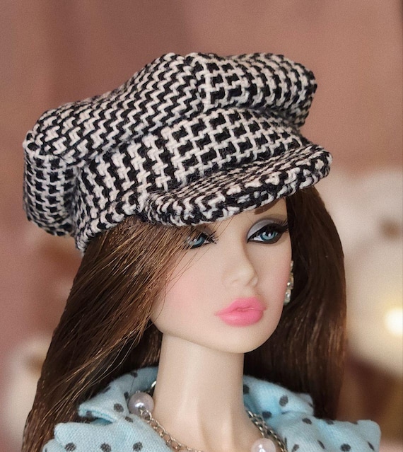 PDF Digital Pattern: Baker Boy Cap for Poppy Parker, Barbie, Integrity Toys, with instructions