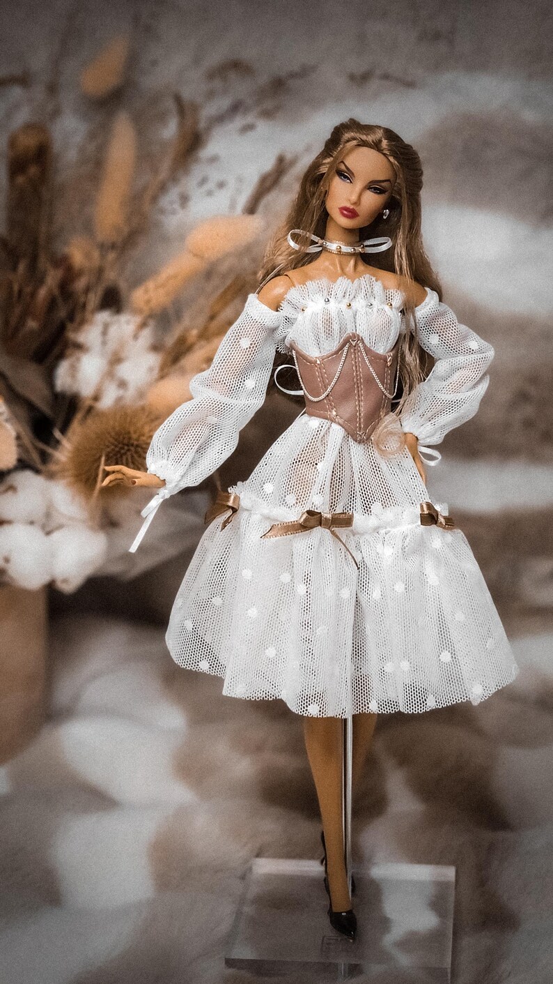 Doll Outfit: Corset Belt for Integrity Toys, Poppy Parker, Barbie, BJD, 12-inch Doll image 9