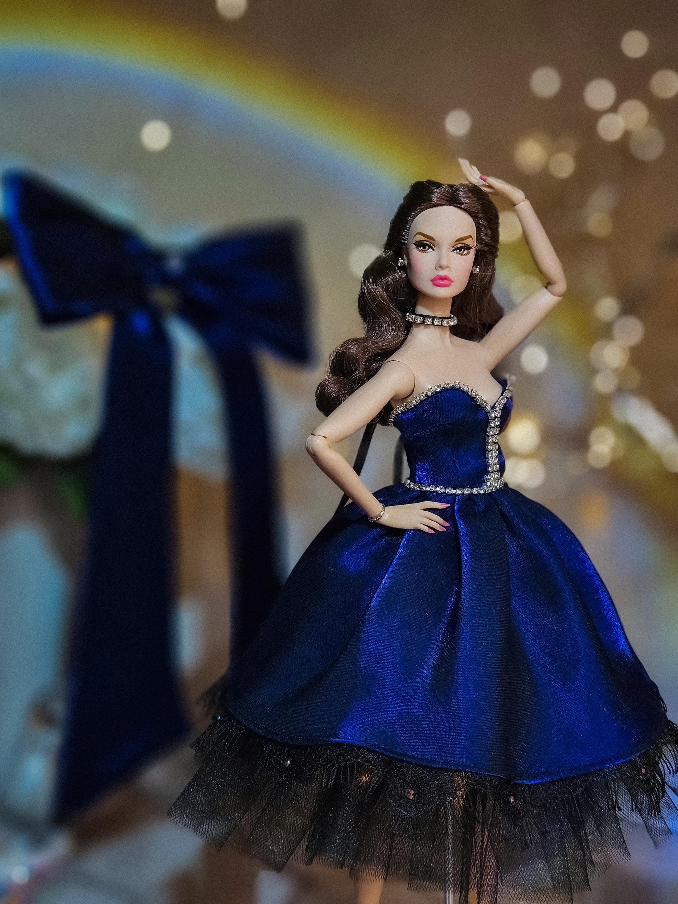 Doll Outfit: Royal Midnight Dress for Poppy Parker, Integrity Toys - Etsy Doll Outfit: Royal Midnight Dress for Poppy Parker, Integrity Toys - Etsy
