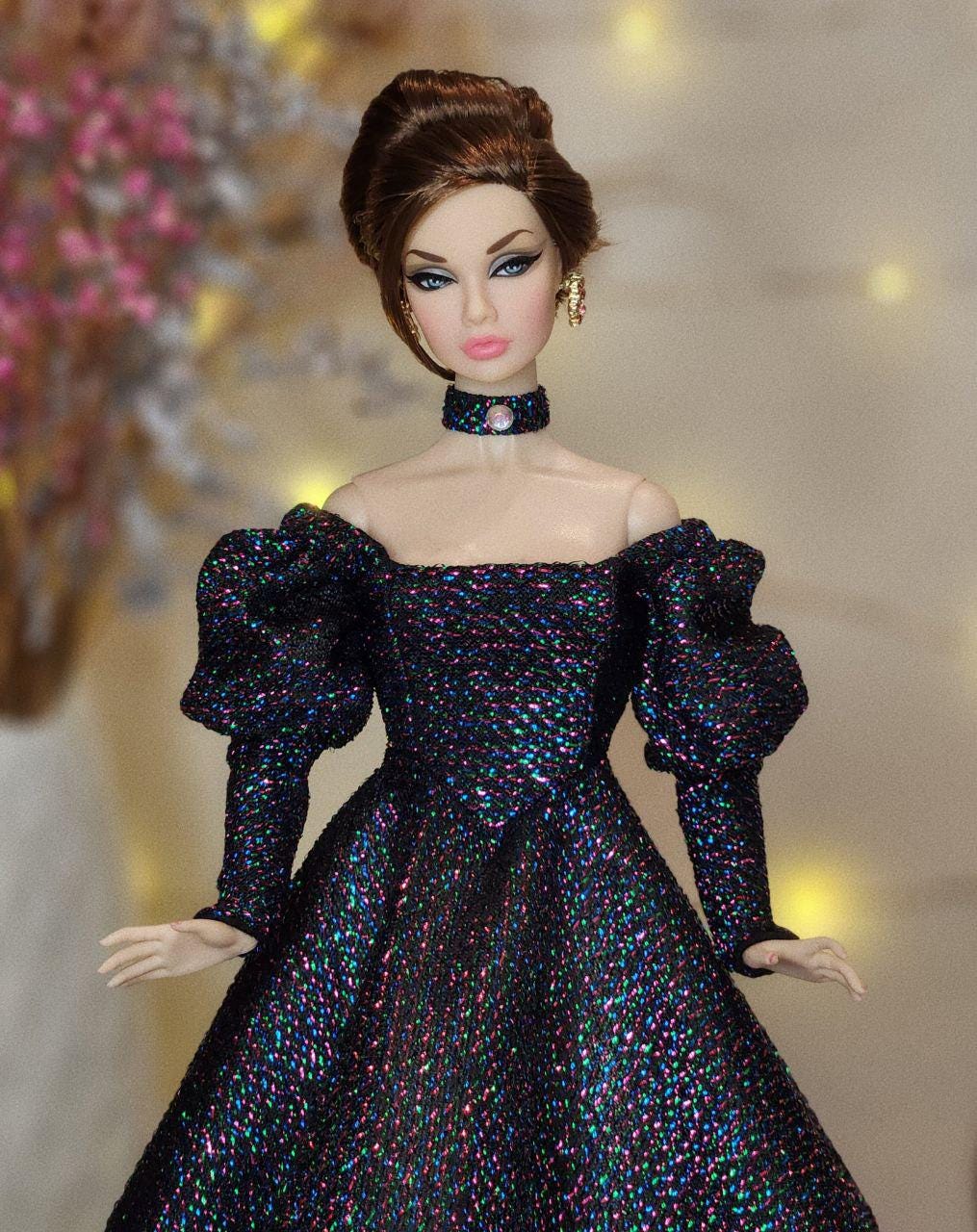Buy Barbie Black Gown Online In India India
