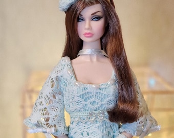 Doll Outfit: Mint Regency Dress for Poppy Parker, Integrity Toys
