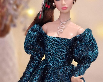 PDF Digital Pattern: Ball Gown for Poppy Parker, Integrity Toys, with instructions