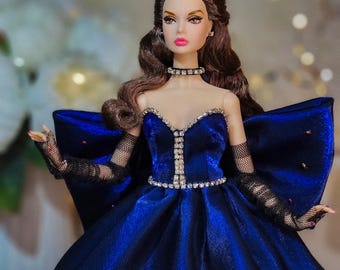 Doll Outfit: Royal Midnight Dress for Poppy Parker, Integrity Toys