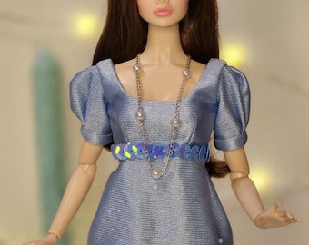 PDF Digital Pattern: Regency Dress for Poppy Parker, Barbie, Integrity Toys, with instructions