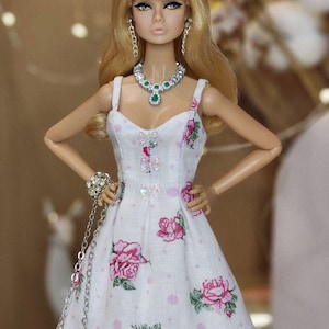 PDF Digital Pattern Dress with Darts for Poppy Parker, Integrity Toys, with instruction
