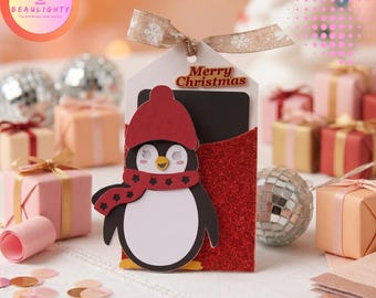 Vintage Style Christmas Holiday Gift Card Sleeve, Credit Card Sleeve With  Ledger, Debit Card Sleeve, Gift Card Envelope - Etsy