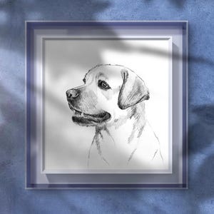 Custom pet portrait from photo printable wall art pet portrait painting pet loss gifts dog remembrance gift cat portrait original artwork