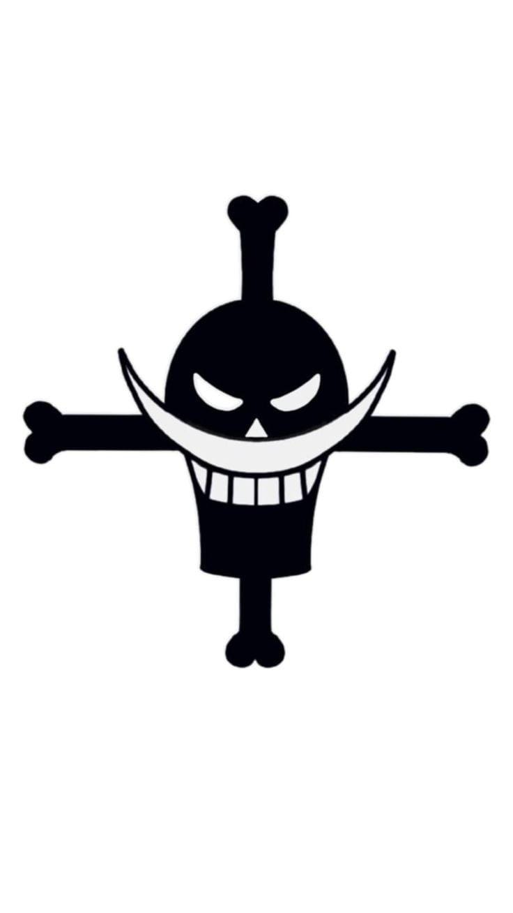 One Piece Sticker | Whitebeard Pirates Jolly Roger Decal | Edward Newgate  Skull Vinyl Sticker | Anime Manga Otaku Gift - Etsy, image size:736x1308