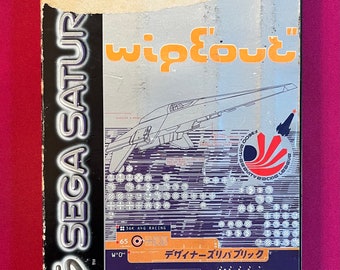 Sega Saturn Wipeout videogame