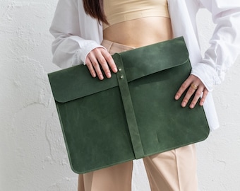 Funda de cuero para MacBook Air, funda para MacBook Pro, funda de cuero para MacBook, funda para MacBook de 15 pulgadas, funda de cuero para MacBook Pro de 14 pulgadas